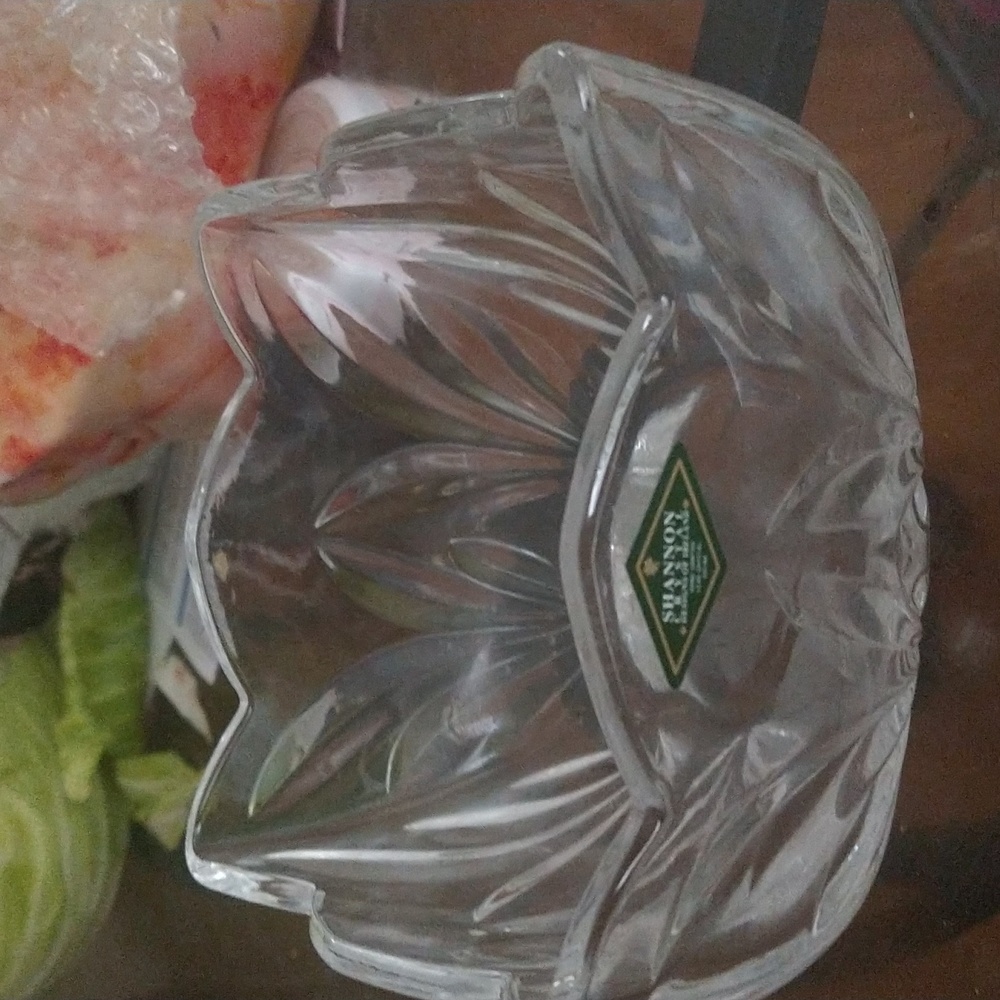 Shannon crystal bowl